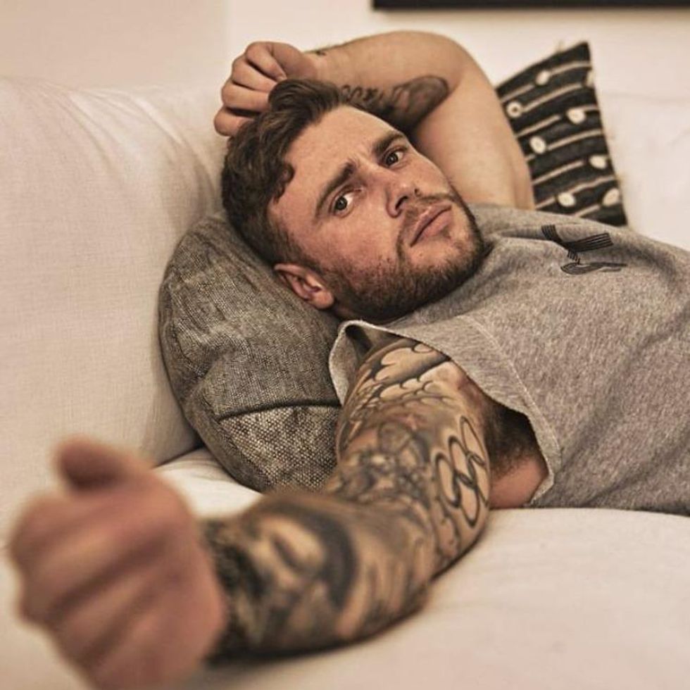 Gus Kenworthy appears in the photo book At Home by Brian Kaminsky