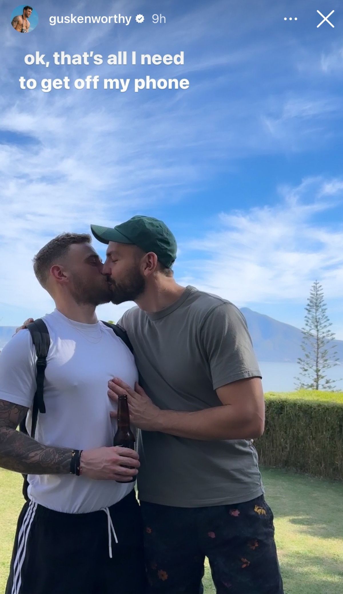 Gus Kenworthy via Instagram