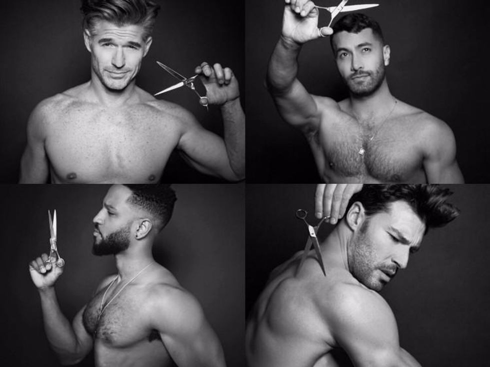#GuysThatGive: Male Models Get Cut for a Good Cause