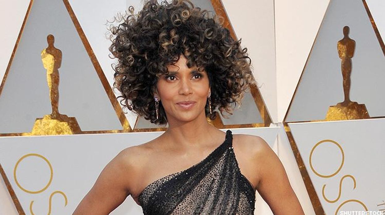 Halle Berry on red carpet