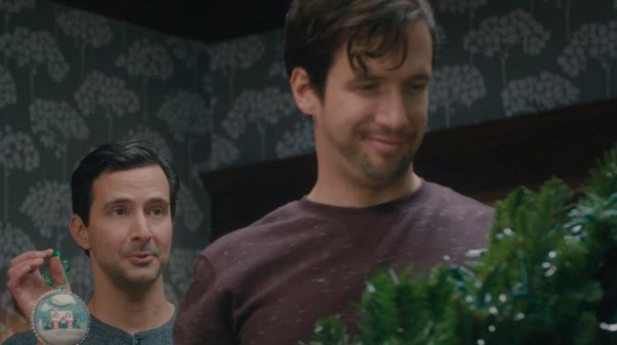 Hallmark, Gay, Christmas, Ad, Advertisement, Ornament, Tree, Christmas Tree