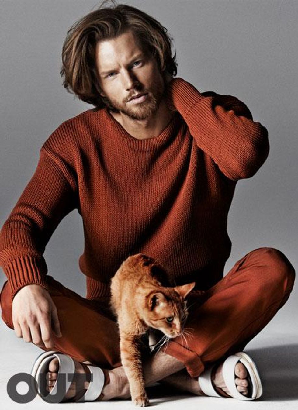 Hampus at Wilhelmina with Garfield