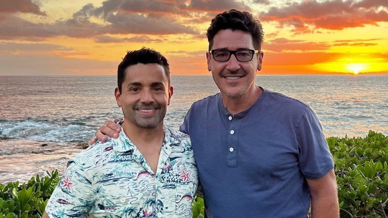 Harley Rodriguez and Jonathan Knight