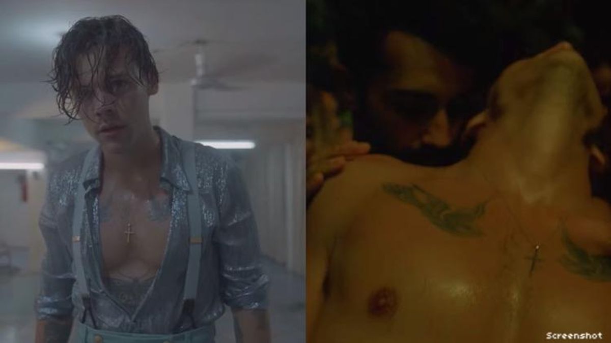 Harry Styles Gets Nuzzled by Men and Women in New Music Video