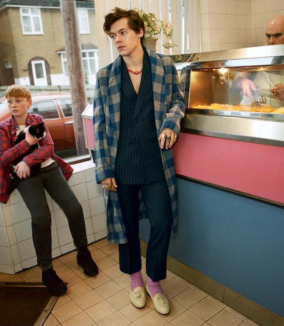 Harry Styles Stars in the New Gucci Tailoring Campaign