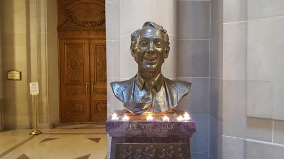 Harvey Milk 40th Anniversary Milk Day Stoli Bottle Launch Oz Montania