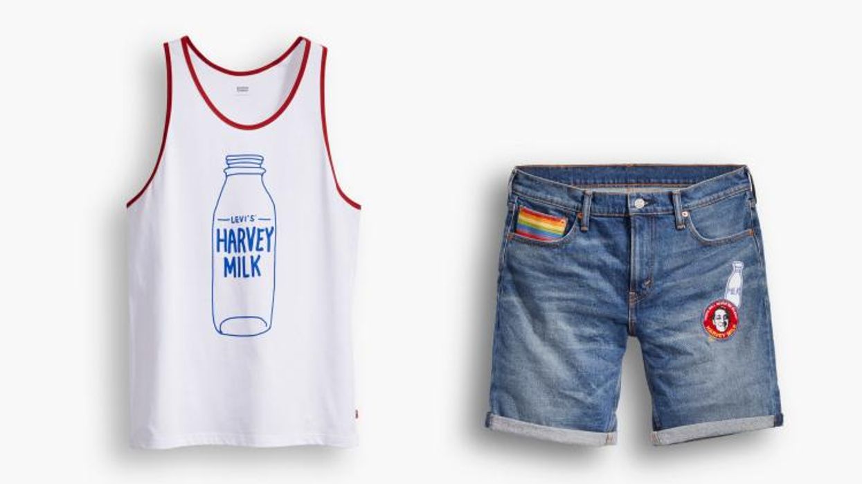 Harvey Milk Pride collection Levis