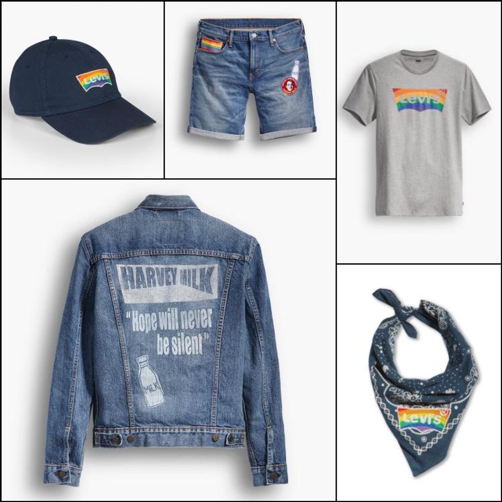 Harvey Milk Pride collection Levis