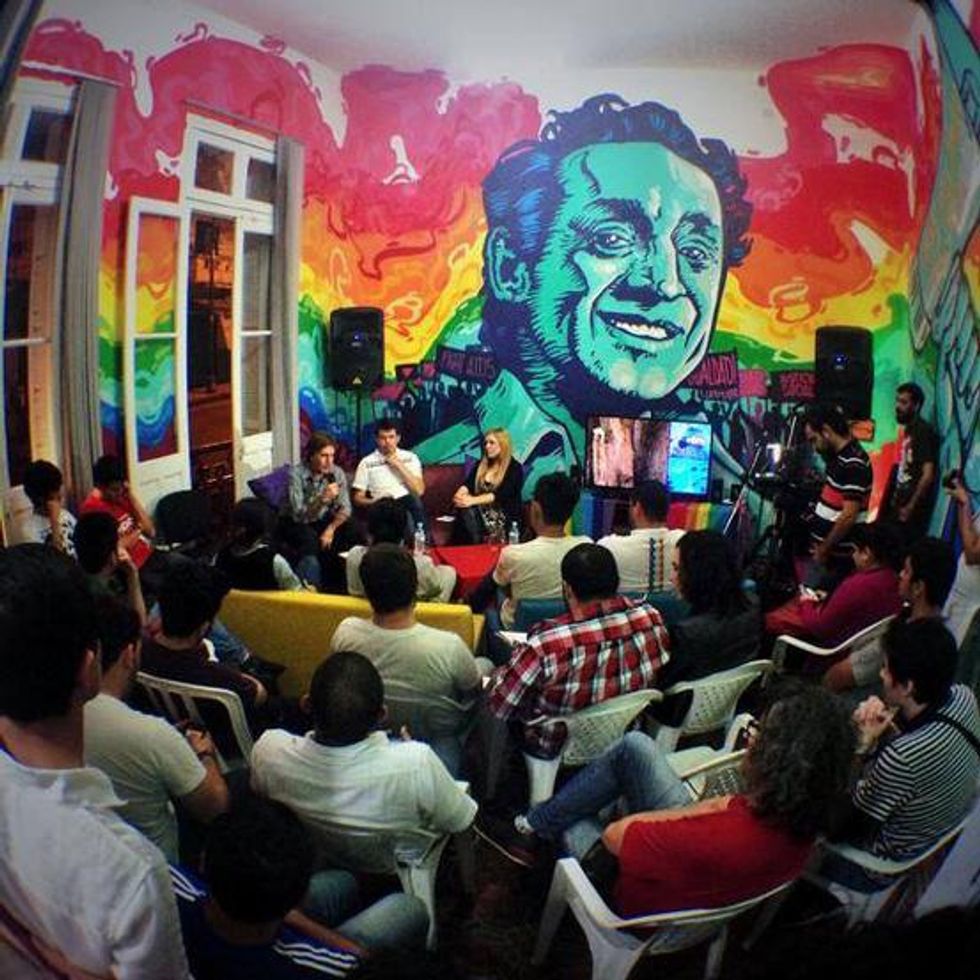 Harvey Milk SOMOSGAY Center in Paraguay Stoli Vodka 40th Anniversary Milk Day