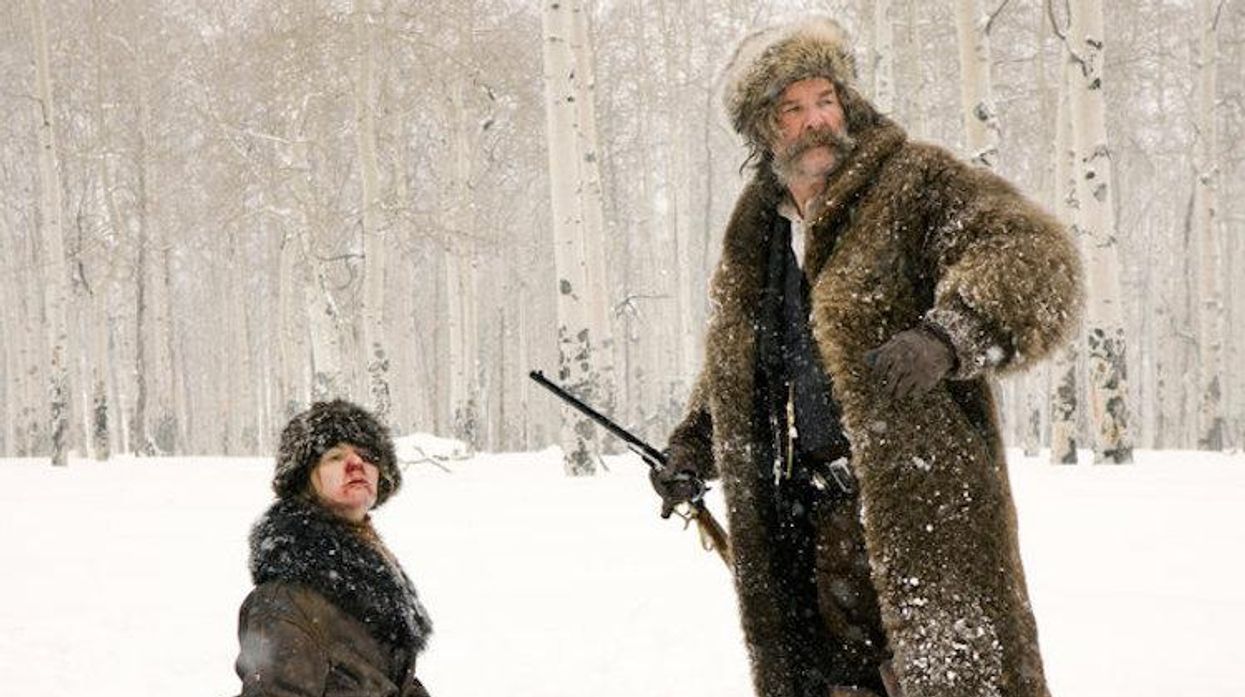 Hateful Eight by Tarantino with Kurt Russell and Jennifer Jason Leigh
