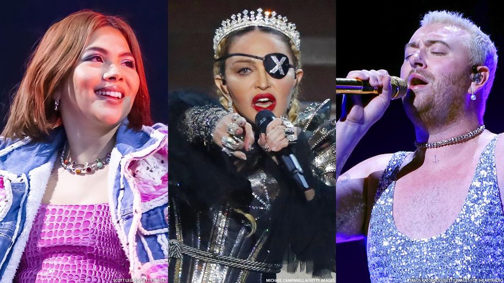 Hayley Kiyoko, Madonna, and Sam Smith