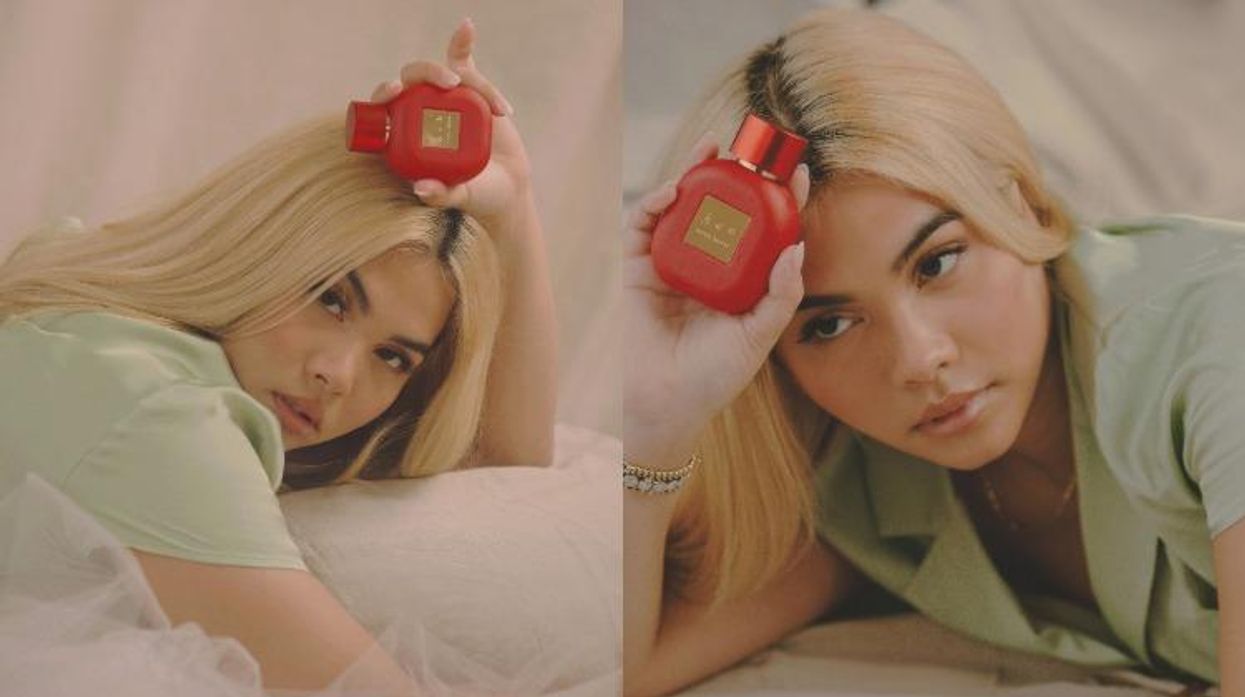 Hayley Kiyoko's new fragrance, HUE