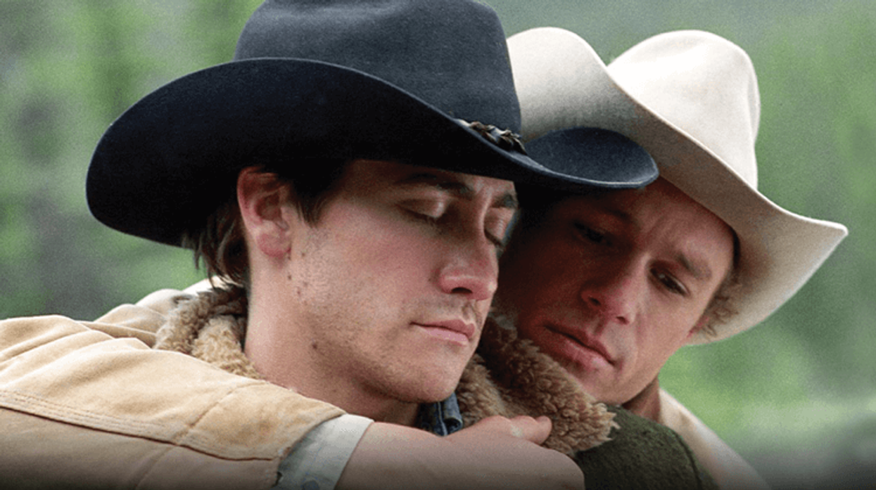 Heath Ledger and Jake Gyllenhall in Brokeback Mountain