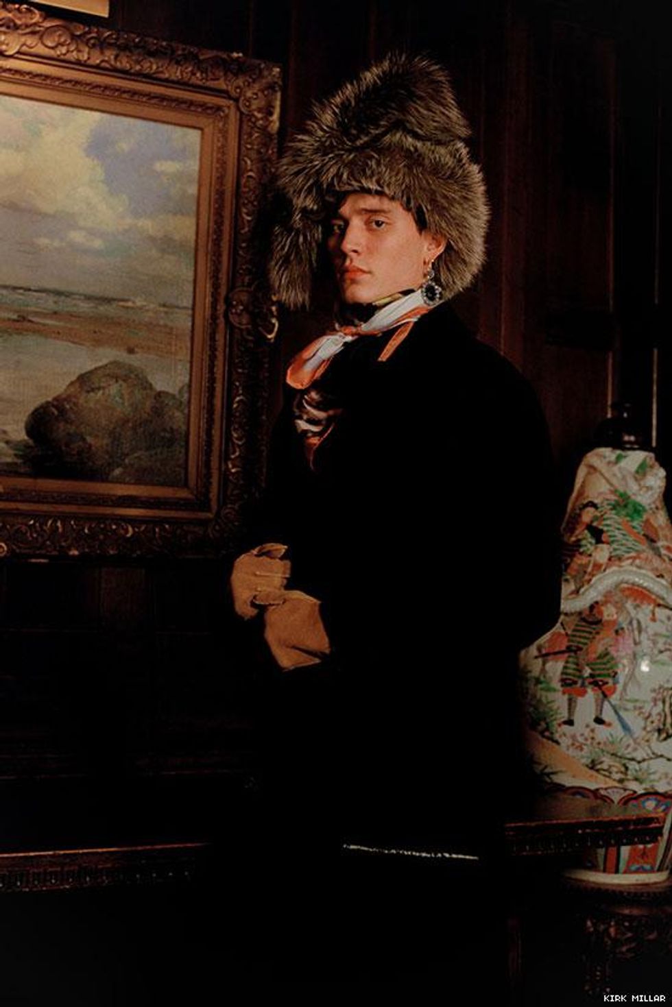 Heavy Russian Glamour Is the Look of the Moment at Men's Fashion Week