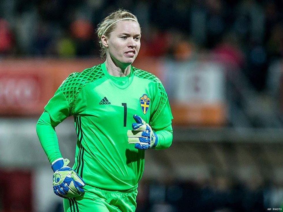 Hedvig Lindahl, Soccer, Sweden, Silver