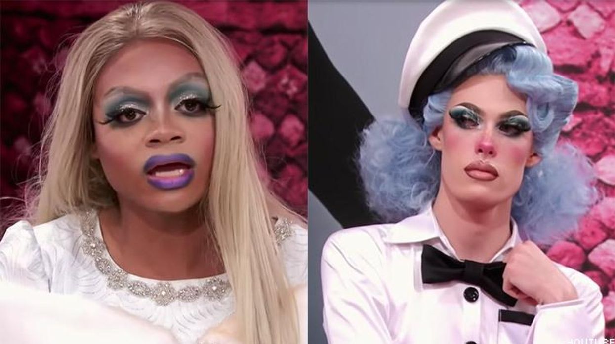 Heidi N Closet and Gigi Goode on Drag Race