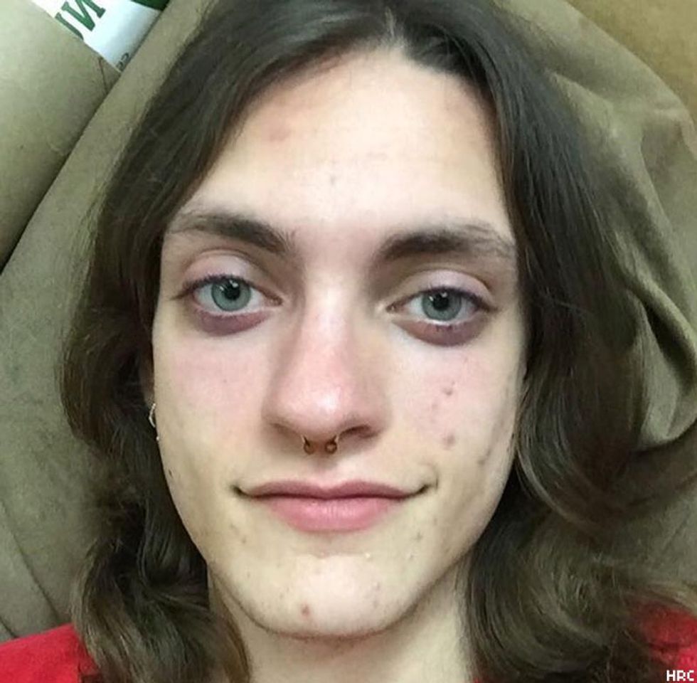 Helle Jae O'Regan, 20, a transgender woman, was stabbed to death as she prepared to open the Diesel Barbershop with two other employees in San Antonio, Texas, May 6.