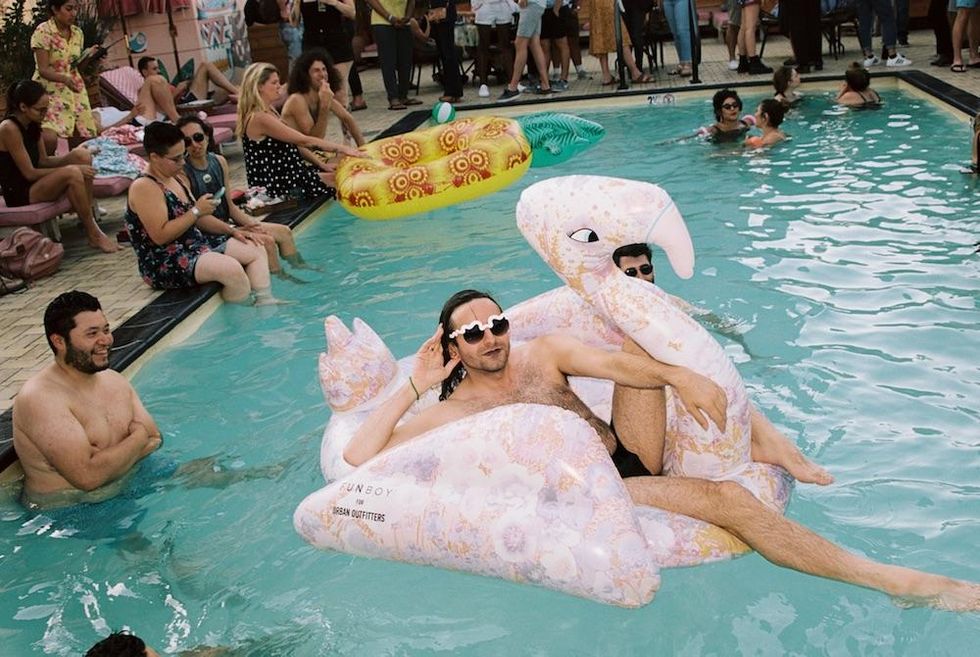 'Hello Mr.'/'Dyke Queen' Rooftop Pool Party