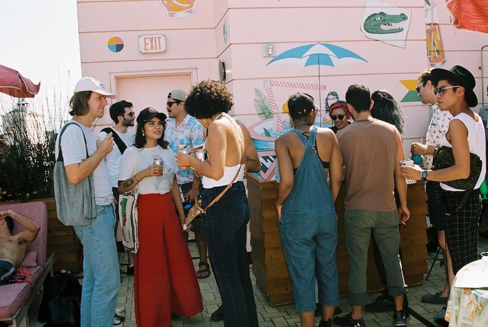 'Hello Mr.'/'Dyke Queen' Rooftop Pool Party