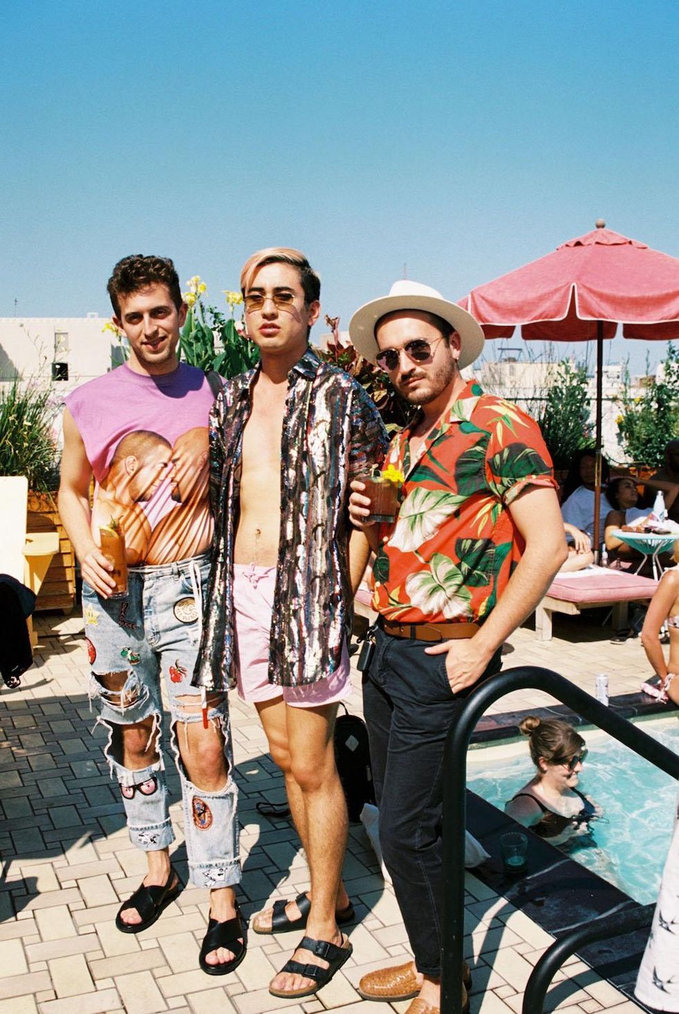 'Hello Mr.'/'Dyke Queen' Rooftop Pool Party