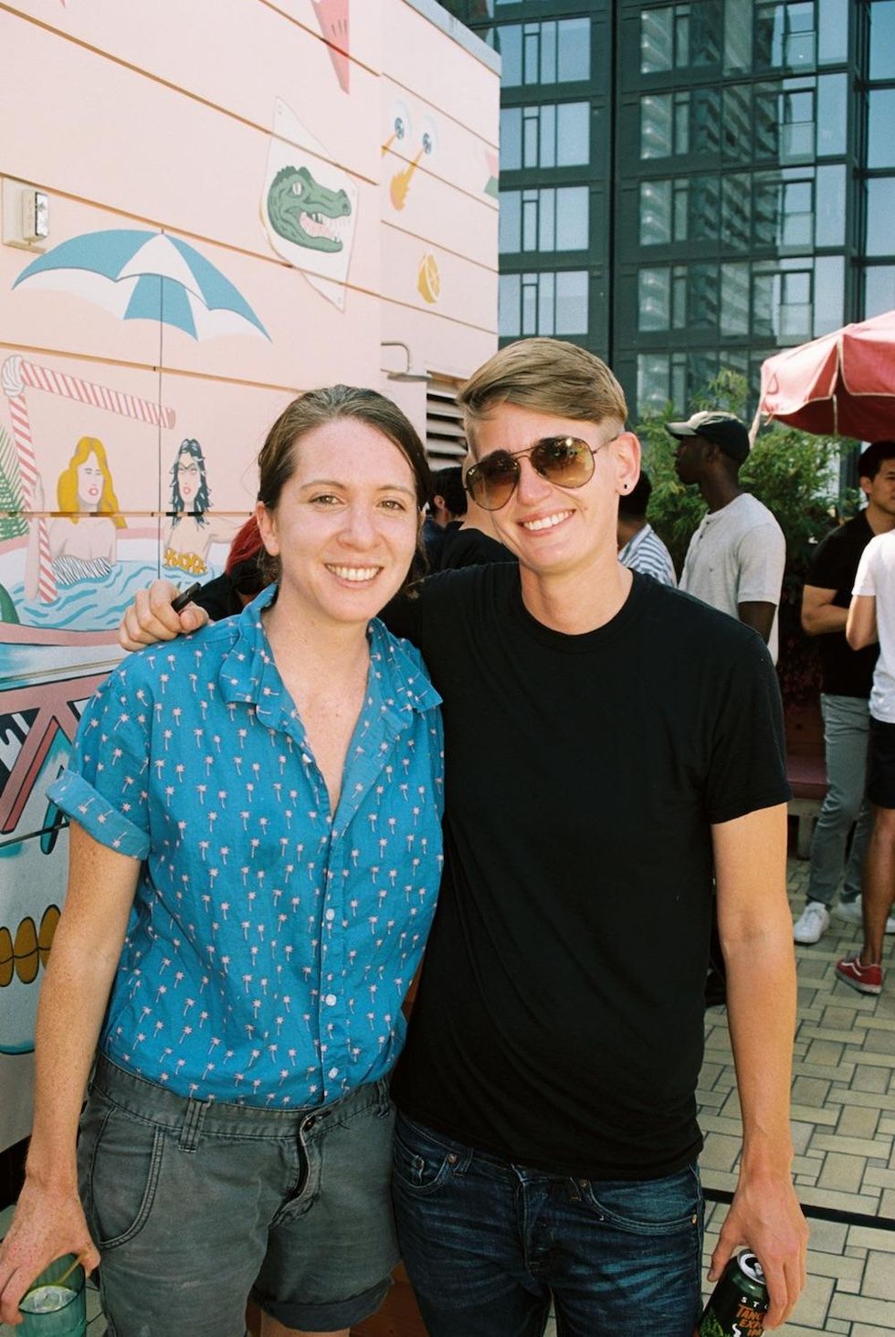'Hello Mr.'/'Dyke Queen' Rooftop Pool Party