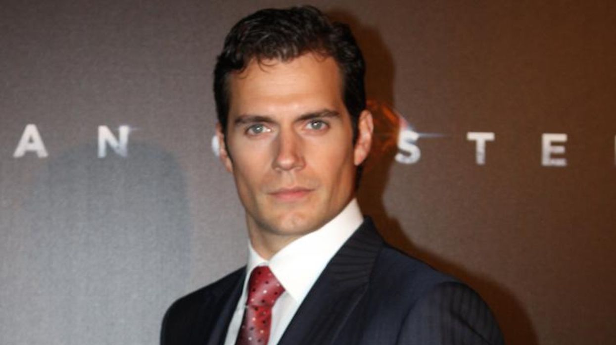 Henry Cavill, Man of Steel premiere .