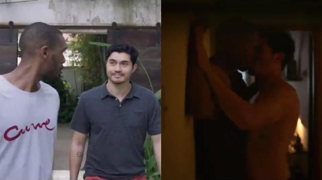 Henry Goulding in the trailer for Monsoon.