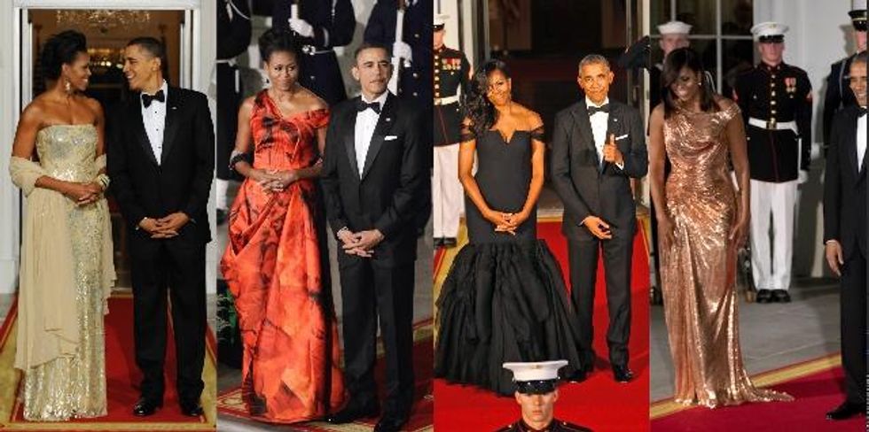 Her Flawless State Dinner LQQKS