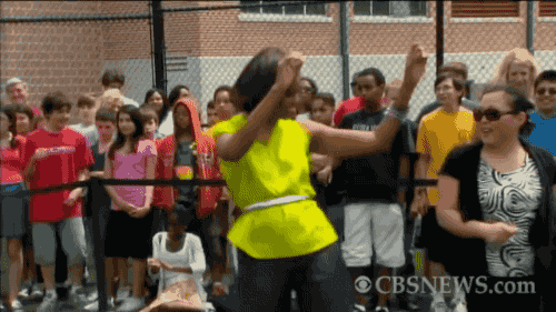 Her Let's Move Campaign