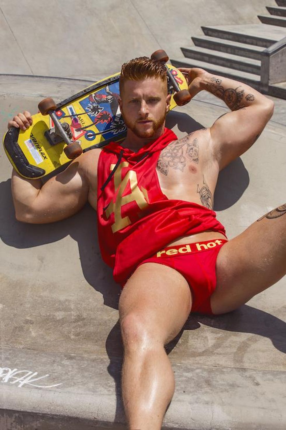 Here's A Peek at the 'Red Hot American Boys' Calendar