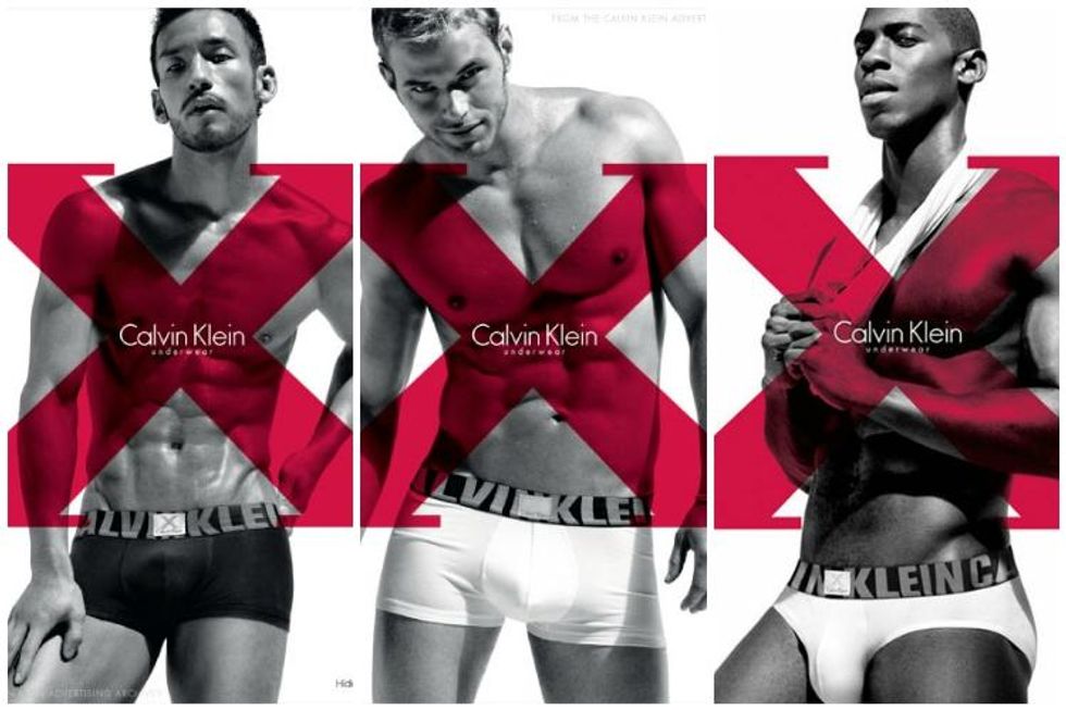 Hidetoshi Nakata, Kellan Lutz, and Mehcad Brooks for Calvin Klein, Spring/Summer 2010