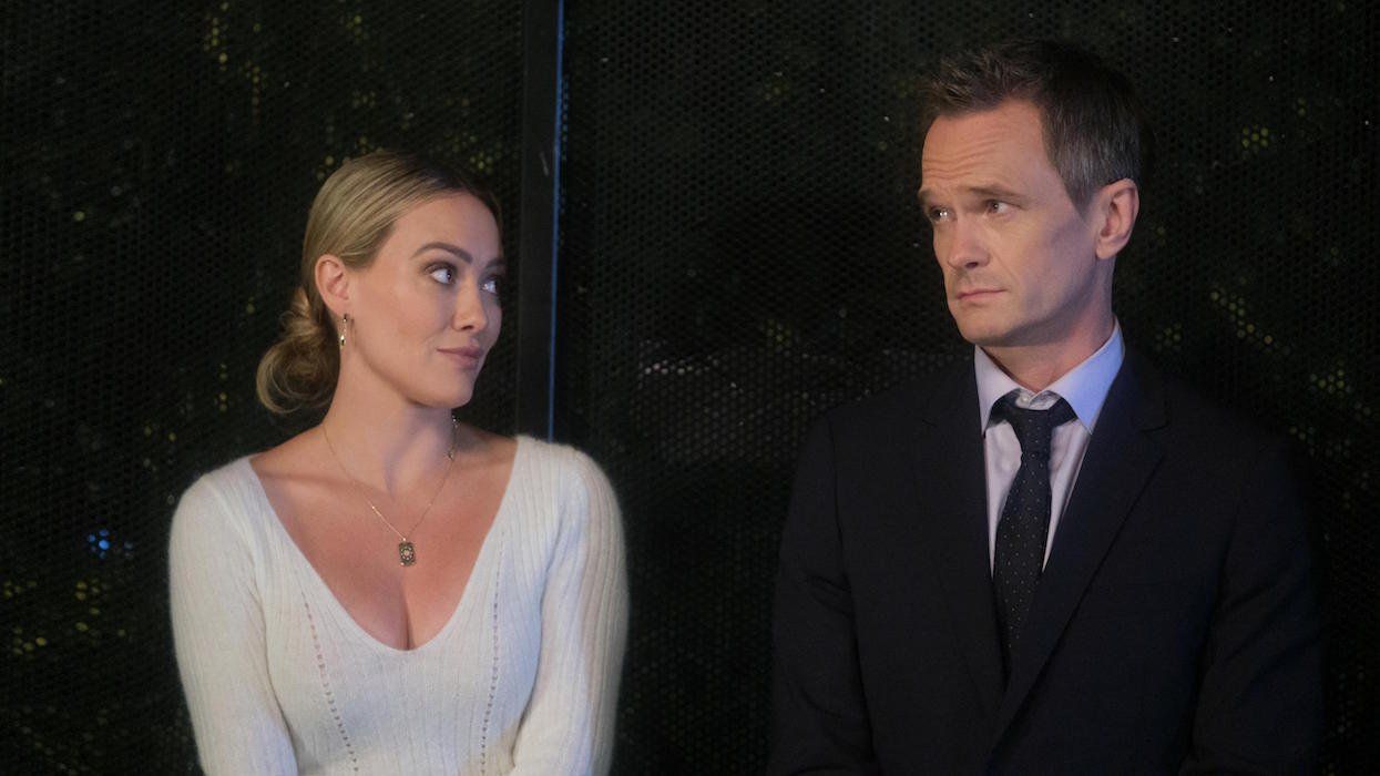 Hilary duff and Neil Patrick Harris in How I Met Your Father