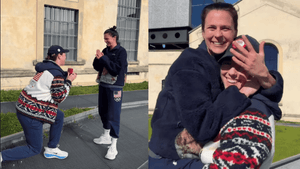 U.S. Olympians Hilary Knight and Brittany Bowe just got engaged