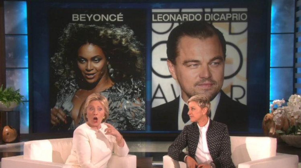 Hillary Clinton, Ellen DeGeneres