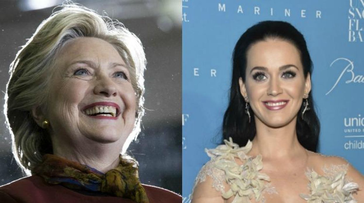 Hillary Clinton, Katy Perry, UNICEF