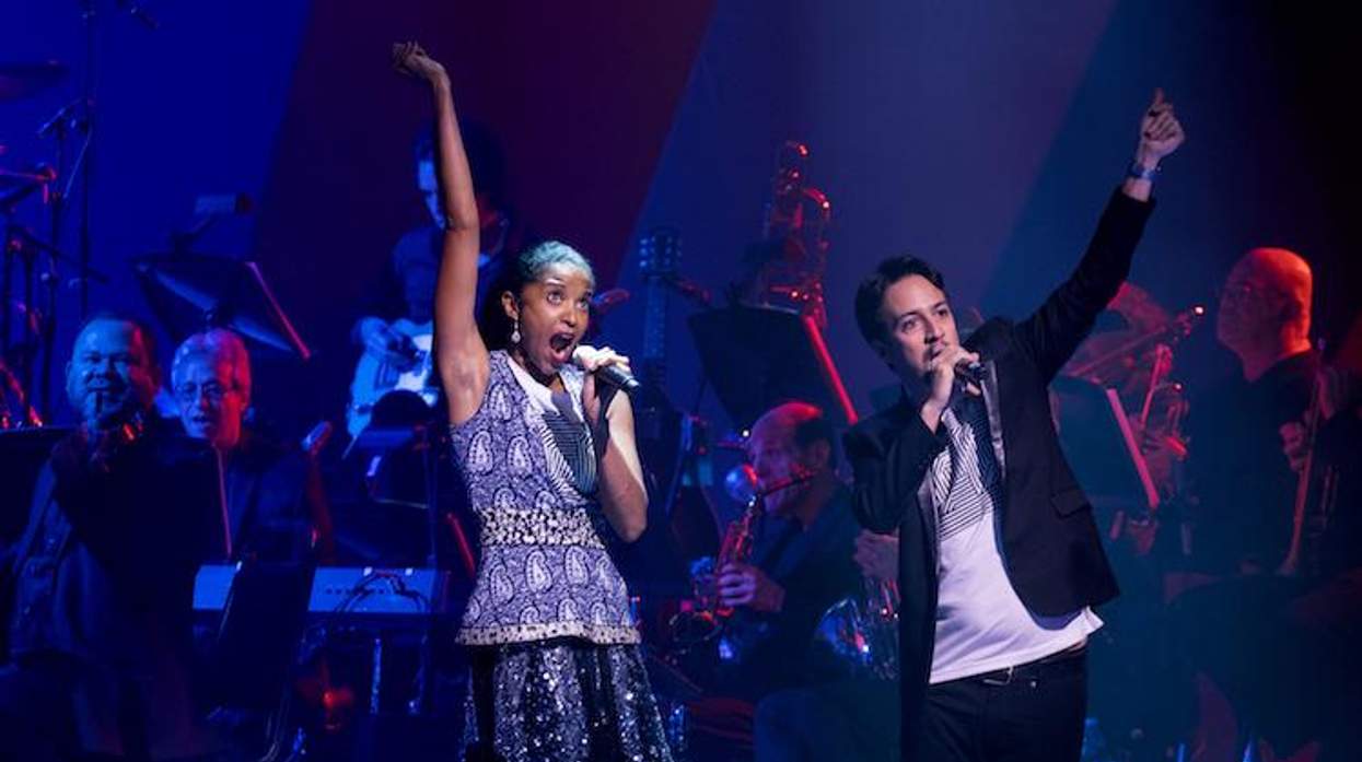 Hillary Clinton Lin Manuel Miranda