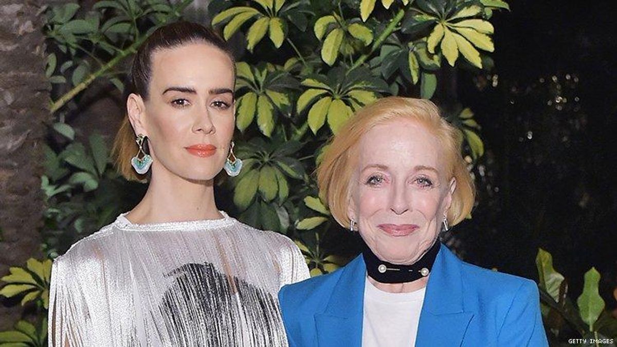 Holland Taylor reveals why she kept her relationship with Sarah Paulson private.