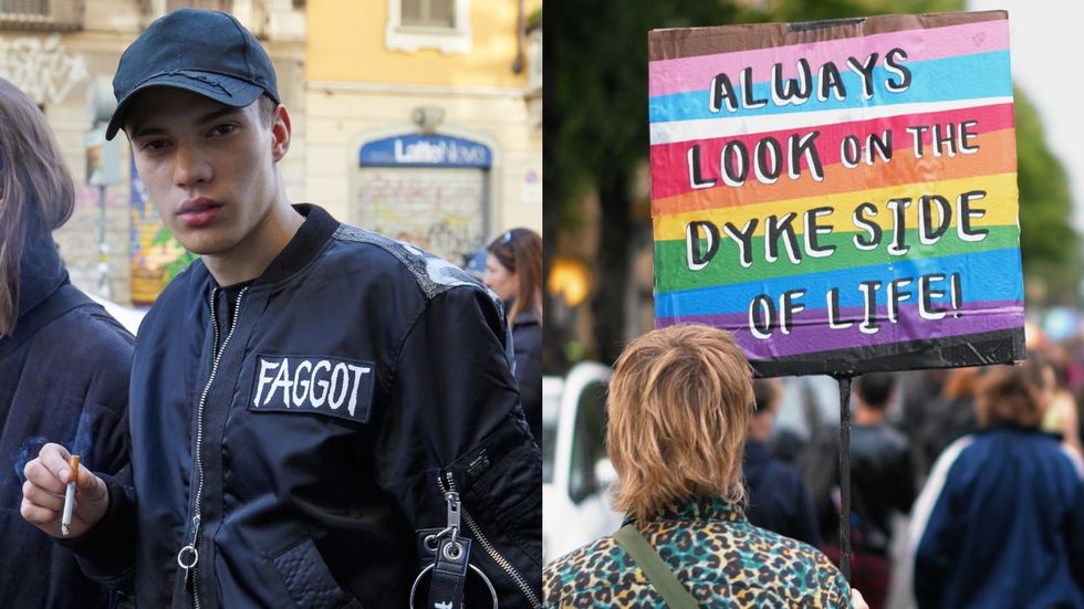 Homophobic slurs that are being reclaimed by younger LGBTQ+ folks.