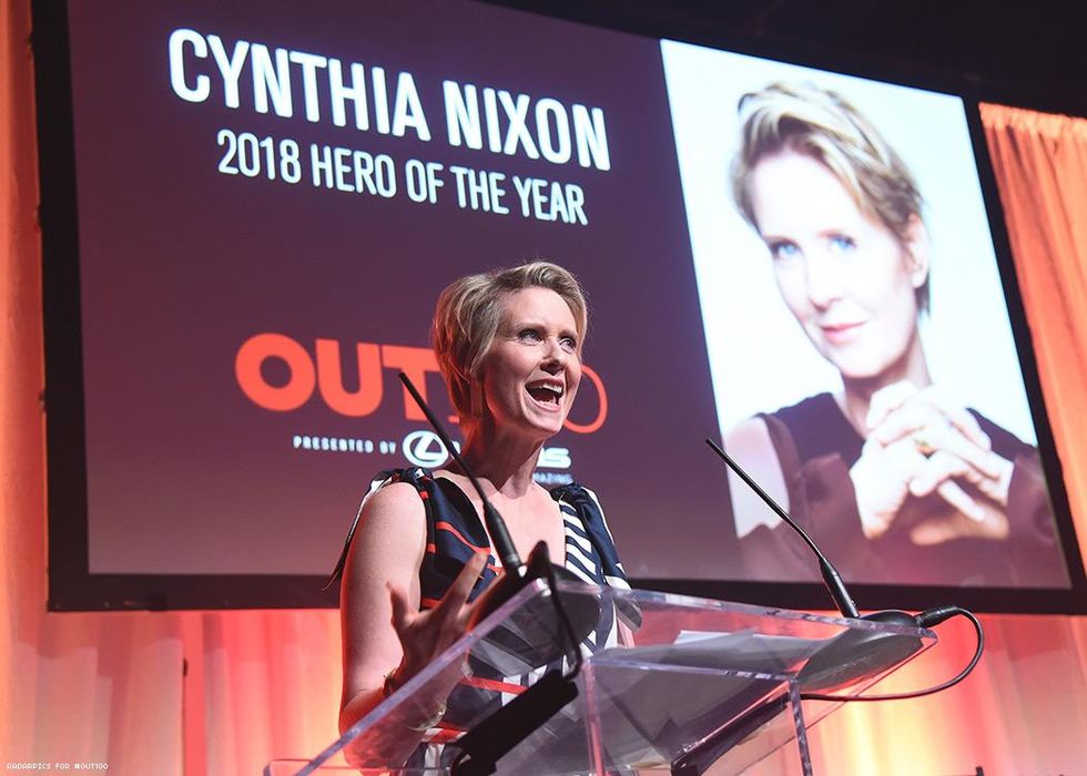 Honoree Cynthia Nixon