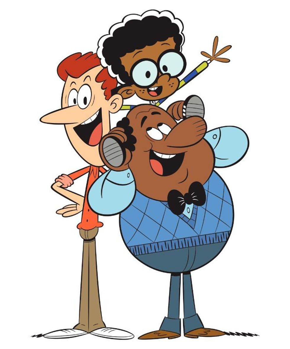 Howard and Harold McBride with their son Clyde on The Loud House\u200b