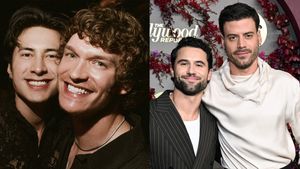 The ‘Heated Rivalry’ stars are already getting frisky with each other ahead of the Oscars