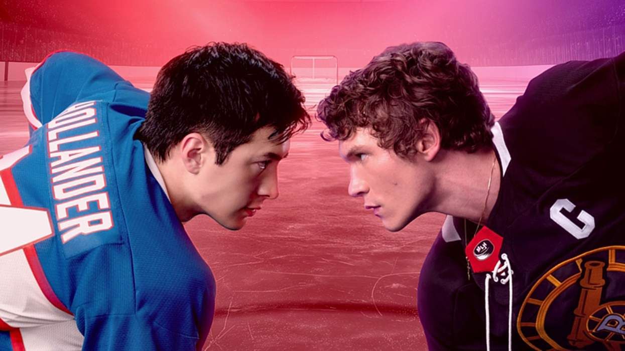 Hudson Williams and Connor Storrie on Heated Rivalry