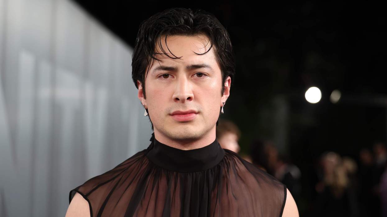 Hudson Williams attends the 2026 Vanity Fair Oscar Party.