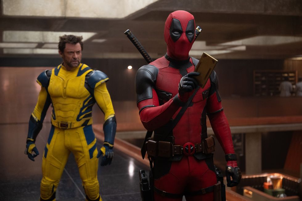 Hugh Jackman as Wolverine and Ryan Reynolds as Deadpool in 'Deadpool & Wolverine'