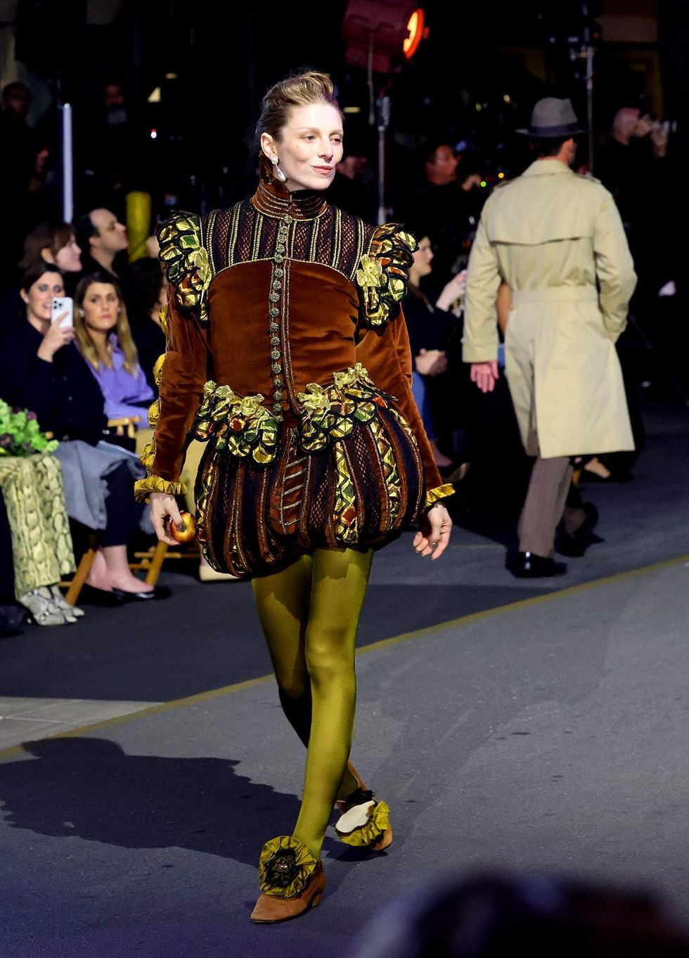 Hunter Schafer walks the runway during Vogue World Hollywood 2025