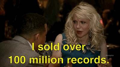 I sold over 100 million records