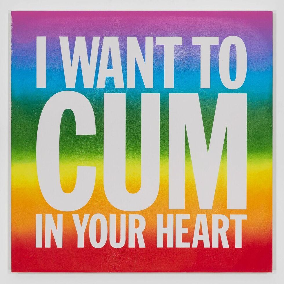 'I WANT TO CUM IN YOUR HEART' (2016), John Giorno