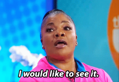 I would like to see it