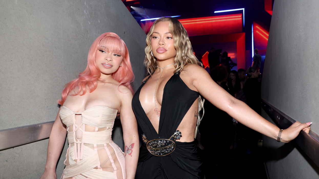 Ice Spice and Latto at the 2025 MTV Video Music Awards