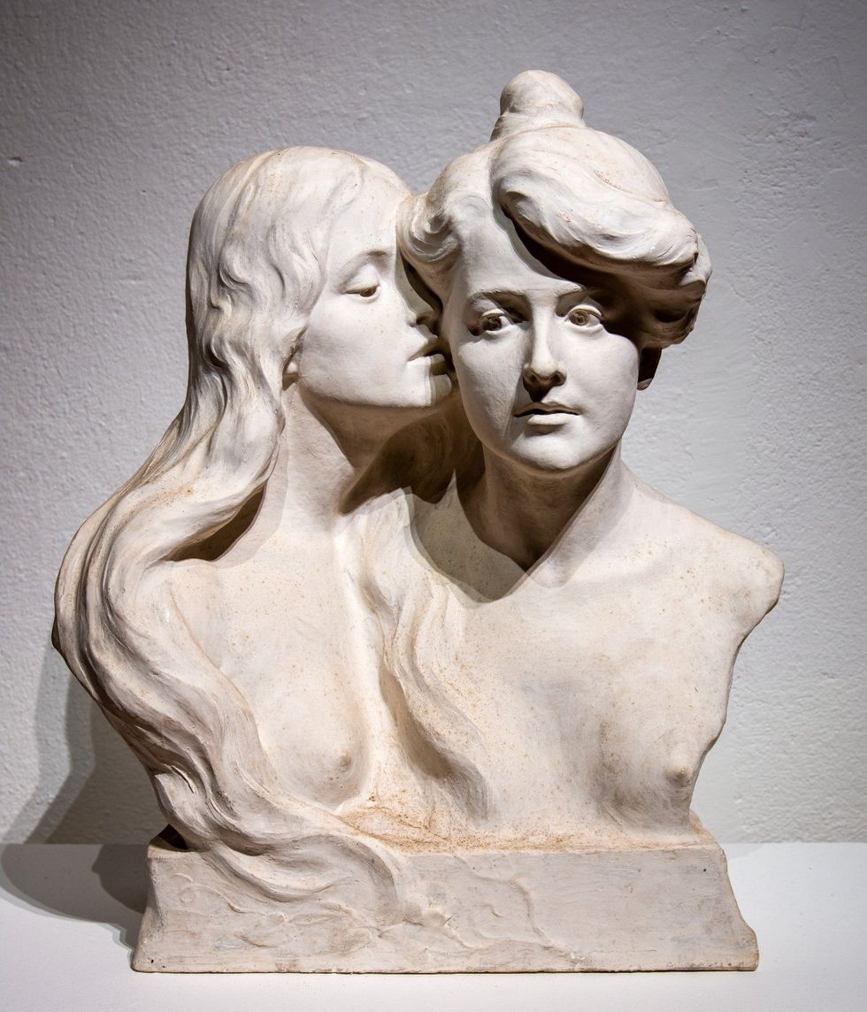 Ida Matton The Secret 1902 Photo Joel Bergroth Ha\u0308lsinglands Museum